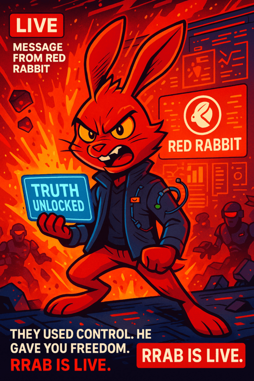 Red Rabbit broadcasting the truth