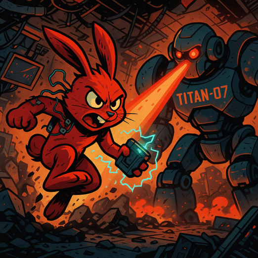 Red Rabbit vs Titan-07